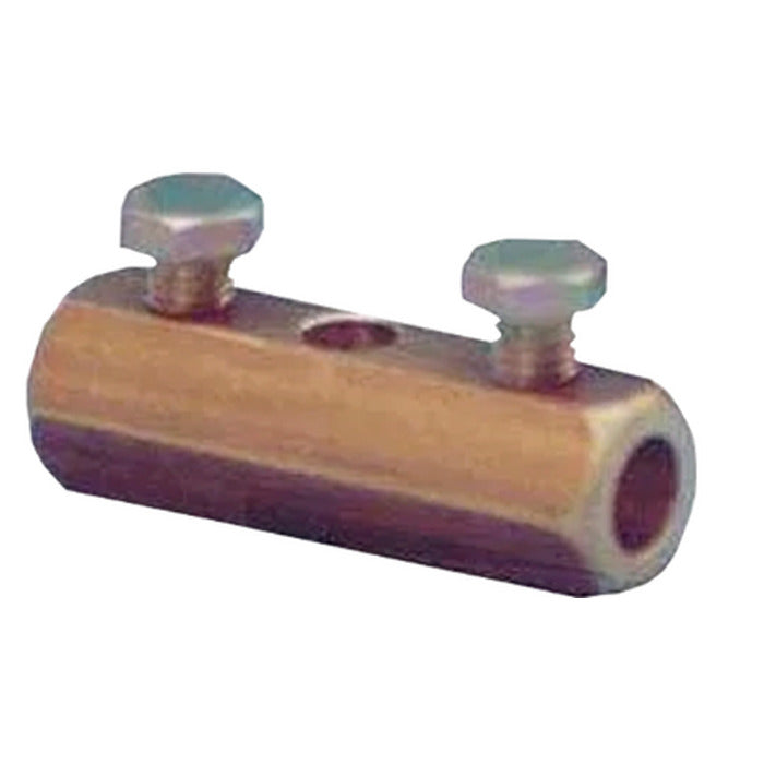conector medicao latao 2 parafuso p/cabo 70mm² PARATEC PRT-872