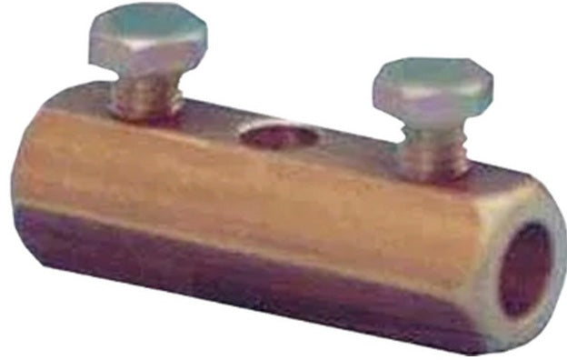 conector medicao 50mm² latao 2 parafuso PARATEC PRT-901